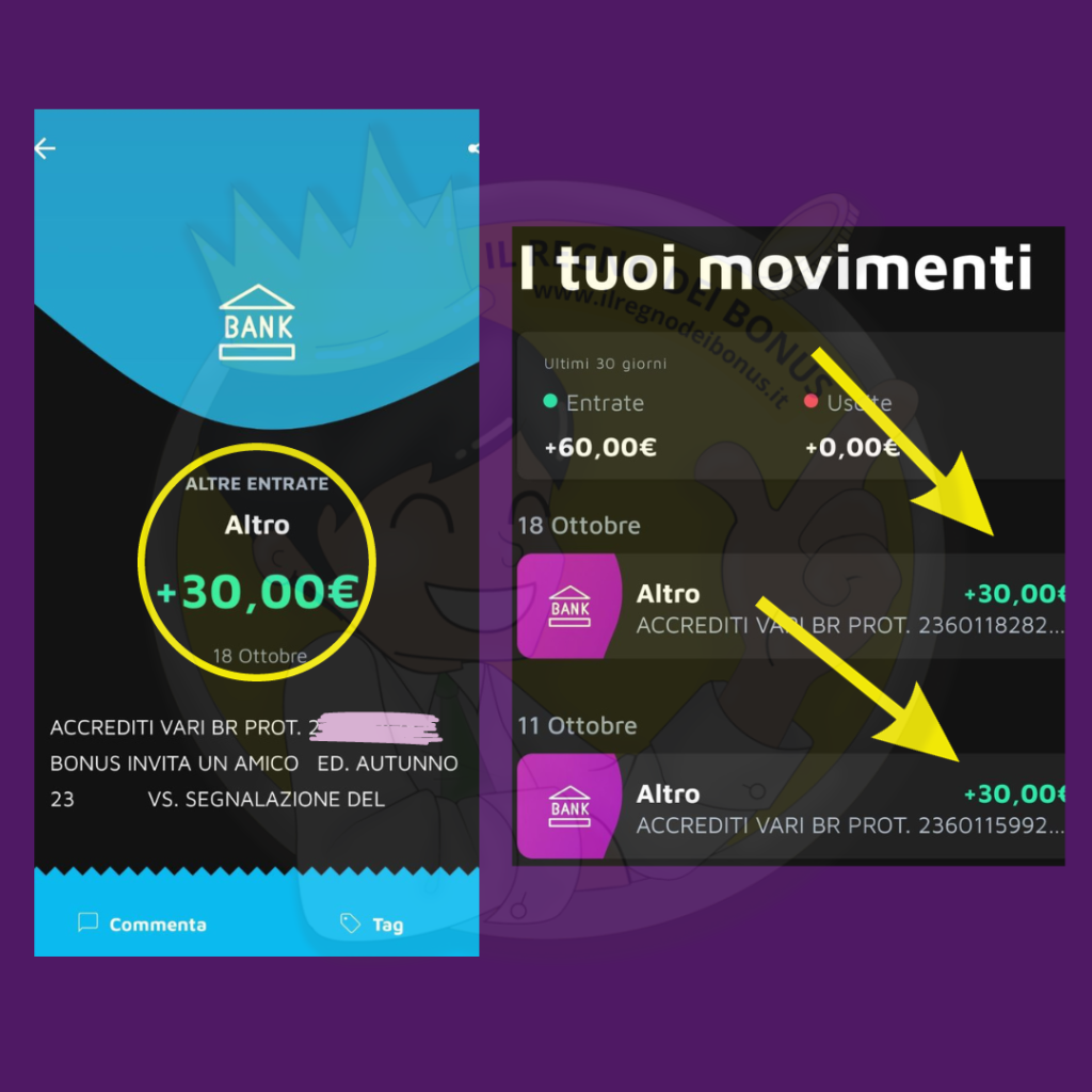 prova di pagamento